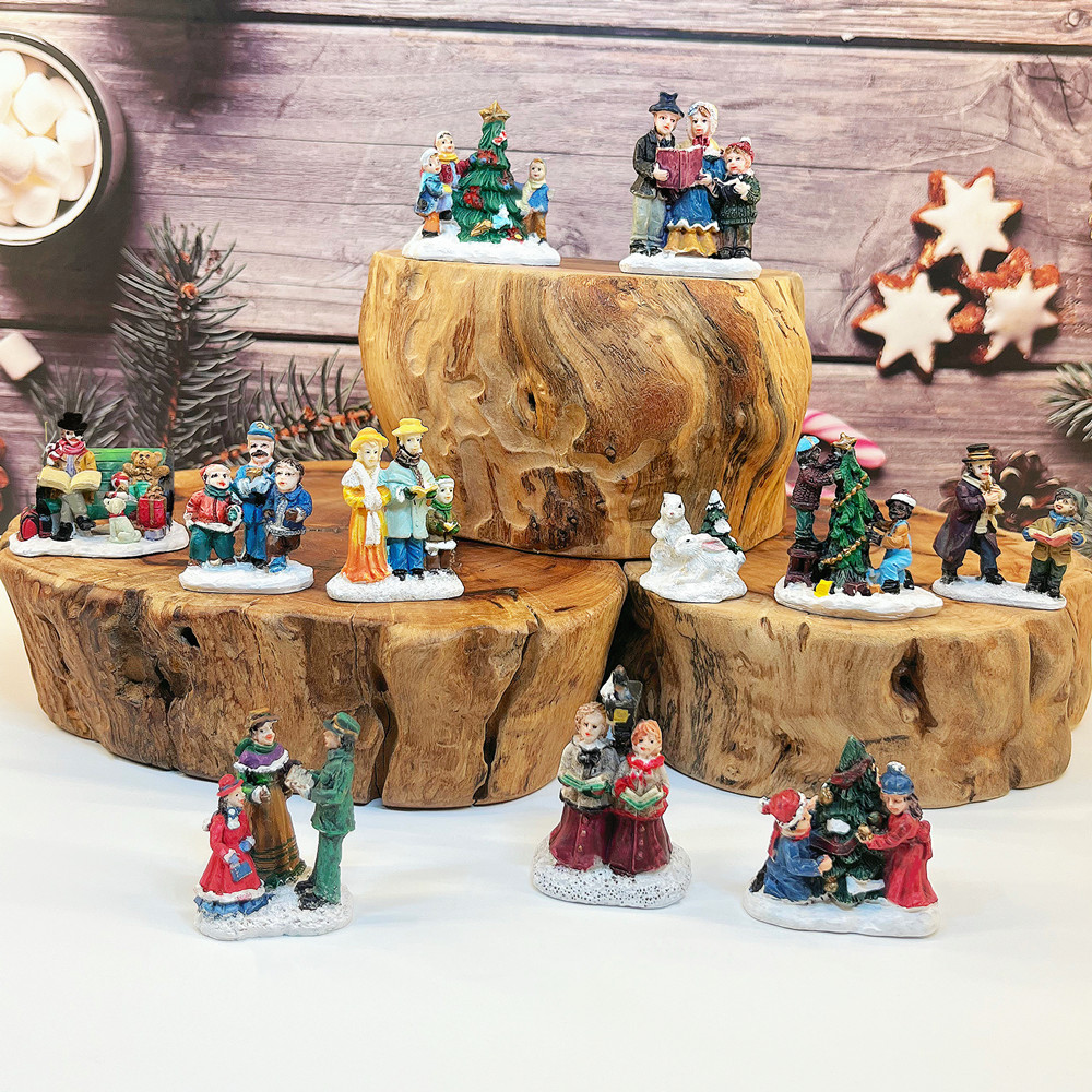 Bonsai Garden For Desk - ตุ๊กตาขนาดเล็กรูปปั้นขนาดเล็กสำหรับตกแต่งโต๊ะทรายของตกแต่งสวนแบบทำมือของตกแต่งบอนไซของขวัญงานหัตถกรรมประติมากรรมตั้งโต๊ะ