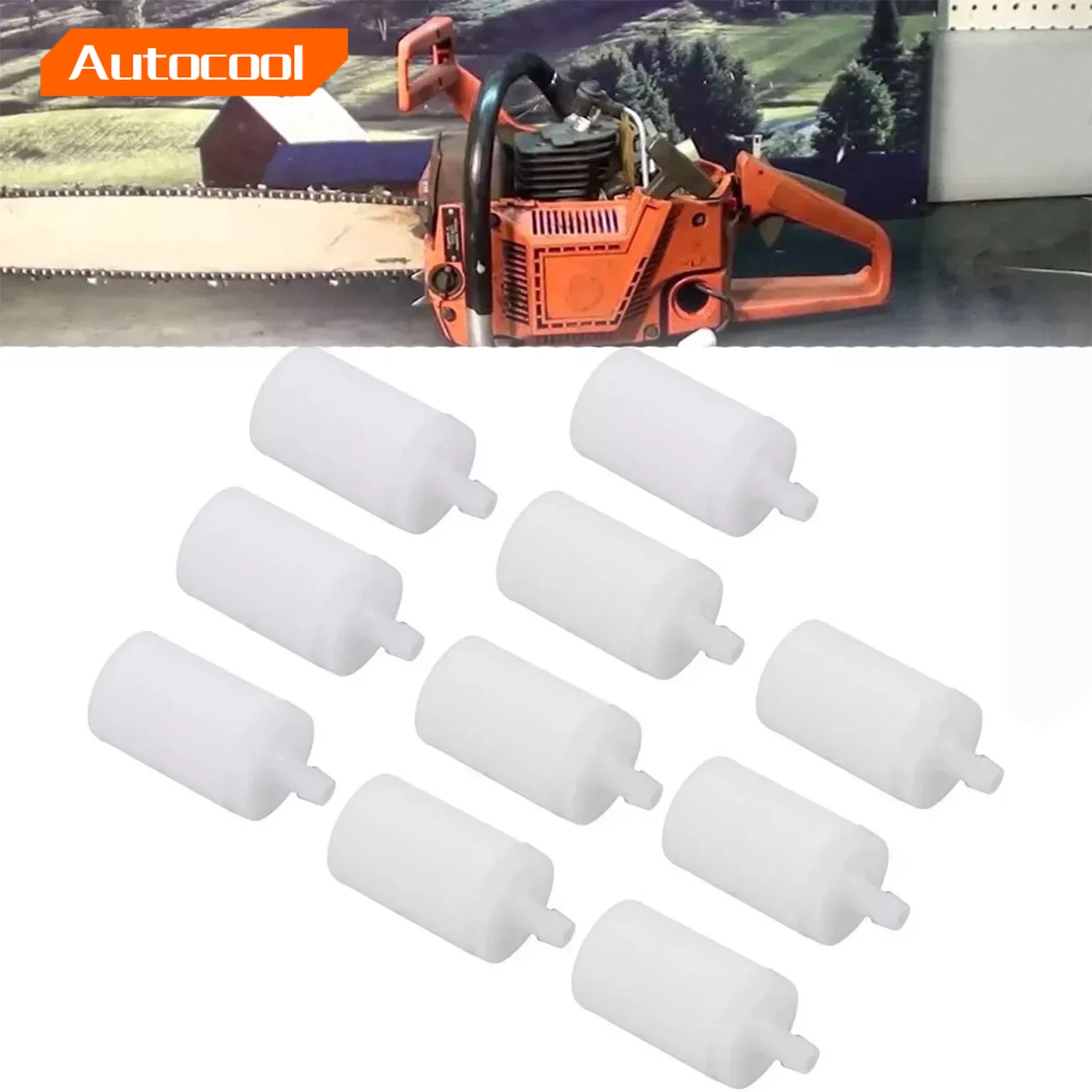 Husqvarna Chainsaw 450 - 10PCS Chainsaw การใช้ตัวกรอง 5 มม./6 มม.สําหรับ