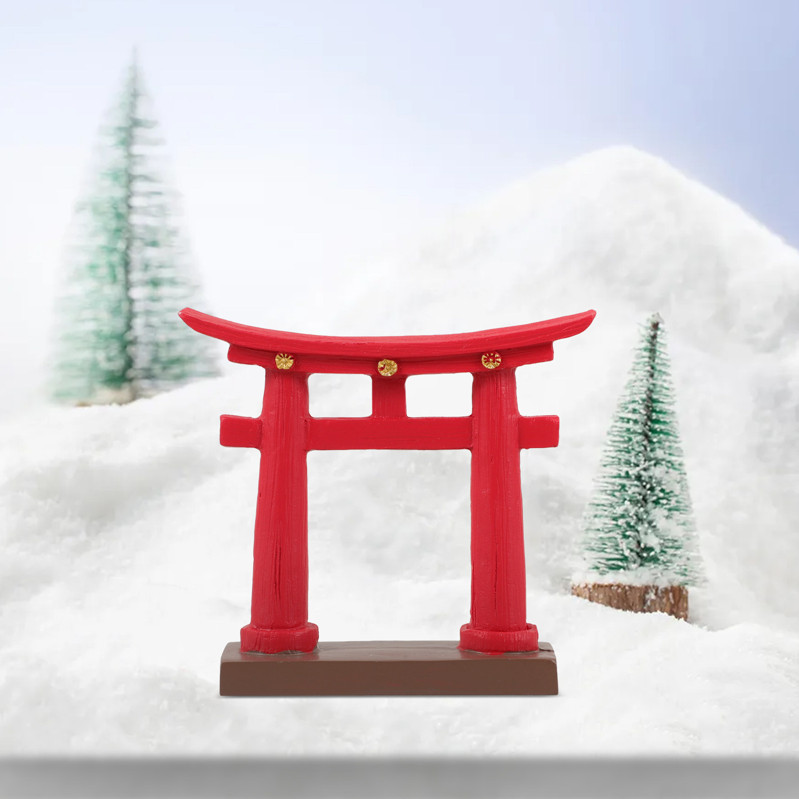 ประตูโทริอิญี่ปุ่นเรซิ่นขนาดเล - Japanese Garden Bonsai บทวิจารณ์และราคา