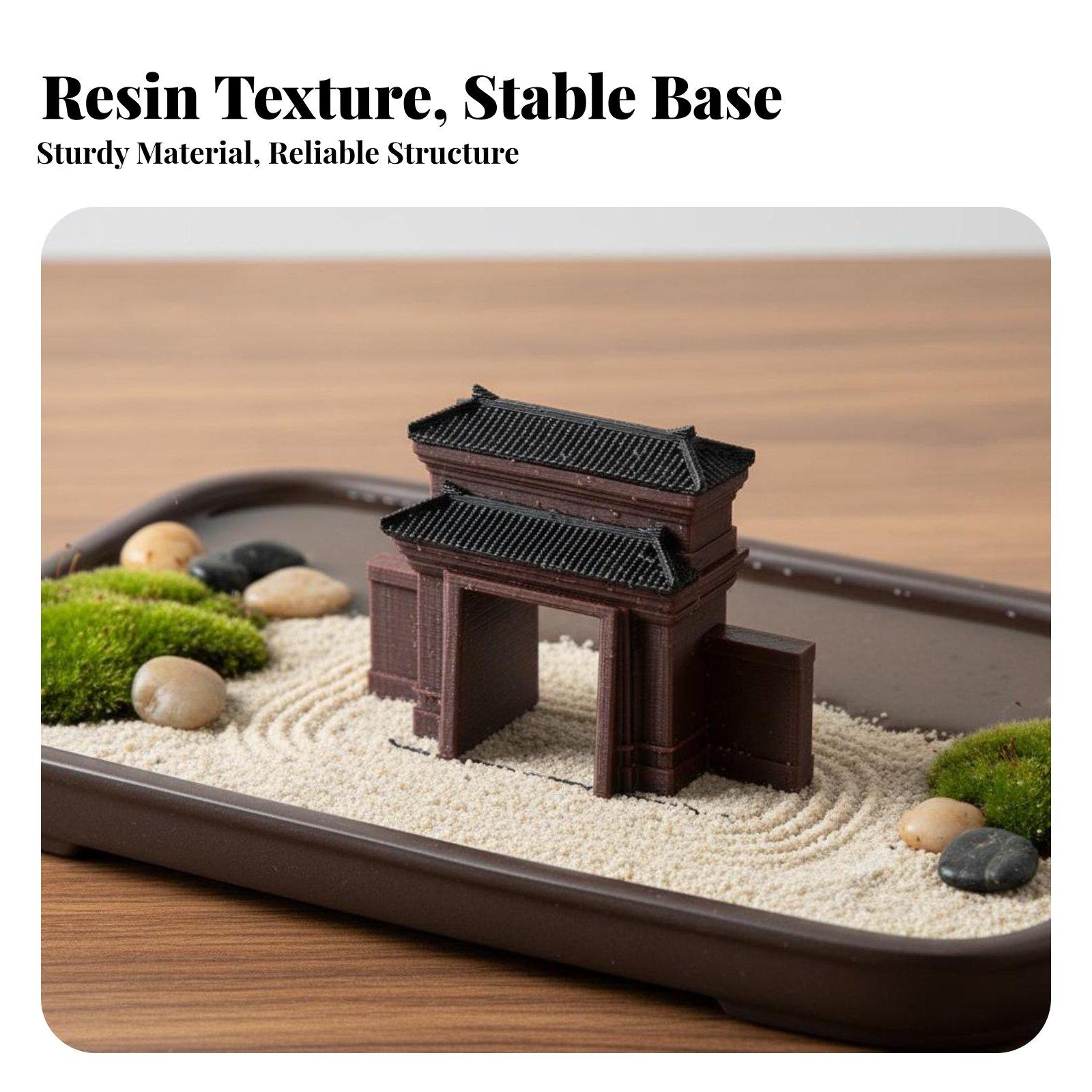 โมเดลบ้านเรซินทำมือสำหรับตกแต่ - Bonsai Garden For Desk บทวิจารณ์และราคา