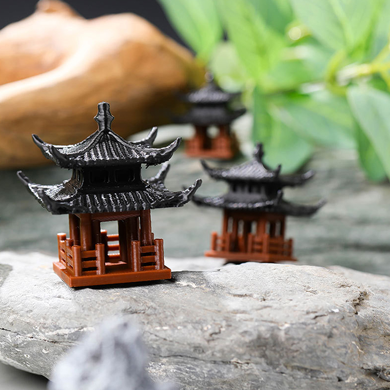 มินิเจดีย์รูปปั้น Fairy Garden - Japanese Garden Bonsai บทวิจารณ์และราคา